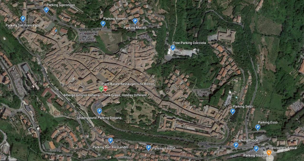 Vila Residenza Storica Palazzo Ricciarelli Volterra Exteriér fotografie